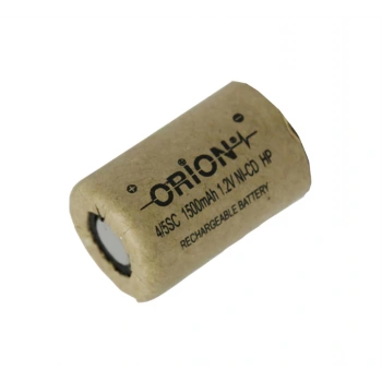Orion - Şarjlı Pil - Ni-Cd- 1.2v 1500mAh - 4/5 Sc Boy - Başsız - Kağıt