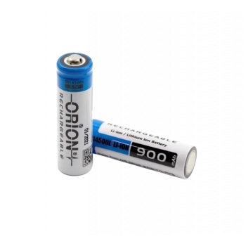 Orion 14500L 900 mAh 3.7V AA Li-ion Şarj Edilebilir Pil Başlı