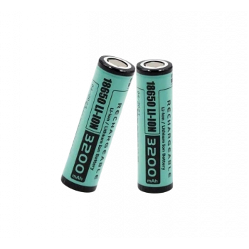 Orion - Şarjlı Pil - Lityum İyon - 3.7v 3200mAh - 18650 Boy - 3c - Başsız