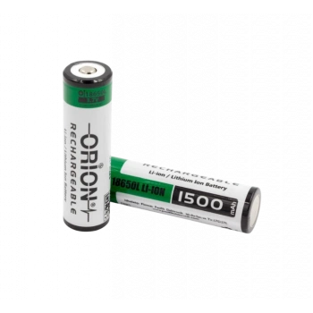 Orion 18650L 1500 mAh 3.7V Li-ion Şarj Edilebilir Pil Başlı