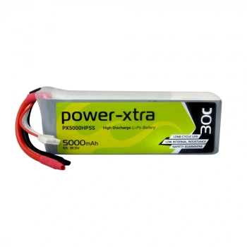 Power-Xtra - 5s Lipo Pil Batarya - 18.5 Volt 5000 mAh - 30C