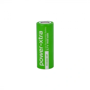 Power-Xtra PX18500-14P - 3.7V 1400 mAh Li-ion Pil - Başsız - 5C