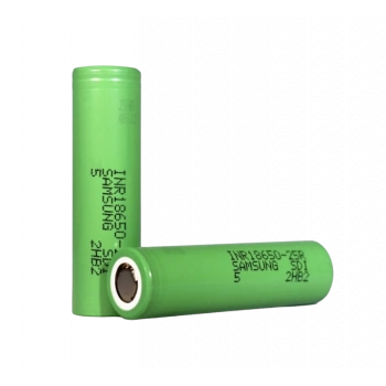 Samsung INR18650-25R 2500 mAh 3.7V Li-ion Şarjlı Pil