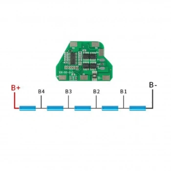 Xr - Lityum İyon Bms - 5s 10a - Balanslı