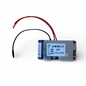 Xr - Lityum İyon Bms - 10s 30a - Balanslı - On-Off - Ntc - Ayrı Port