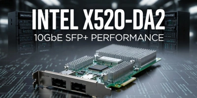 Intel X520-DA2 Dual Port 10GbE SFP+ Ethernet| Dell & Intel