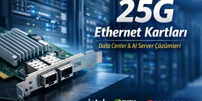 25G Ethernet Kartı | AI Sunucu ve Veri Merkezi NIC