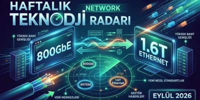 Haftalık Network Teknoloji Radarı: 800GbE ve 1.6T Ethernet