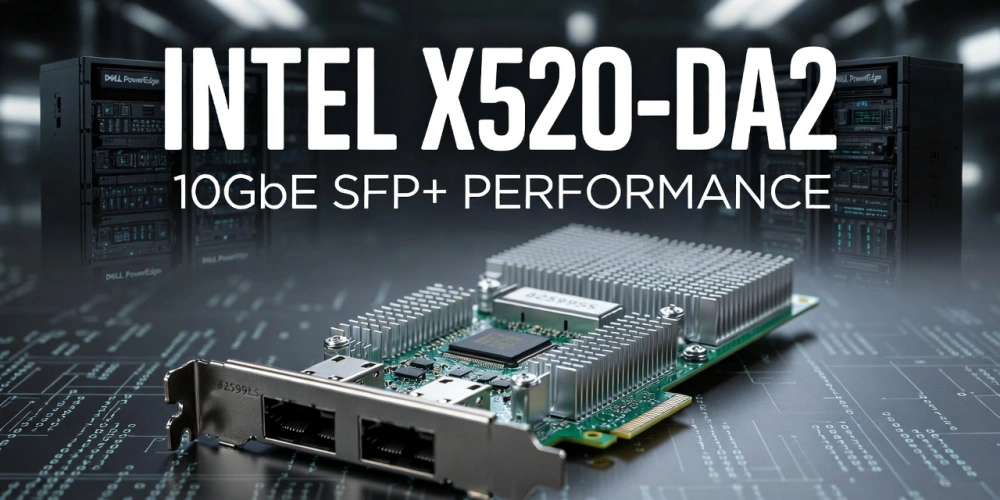 Intel X520-DA2 Dual Port 10GbE SFP+ Ethernet| Dell & Intel