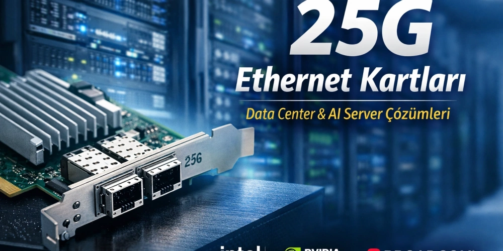 25G Ethernet Kartı | AI Sunucu ve Veri Merkezi NIC