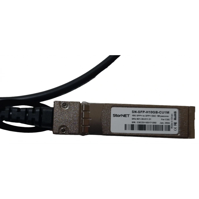 DAC Kablo 10 Gigabit SFP+ 3 Metre
