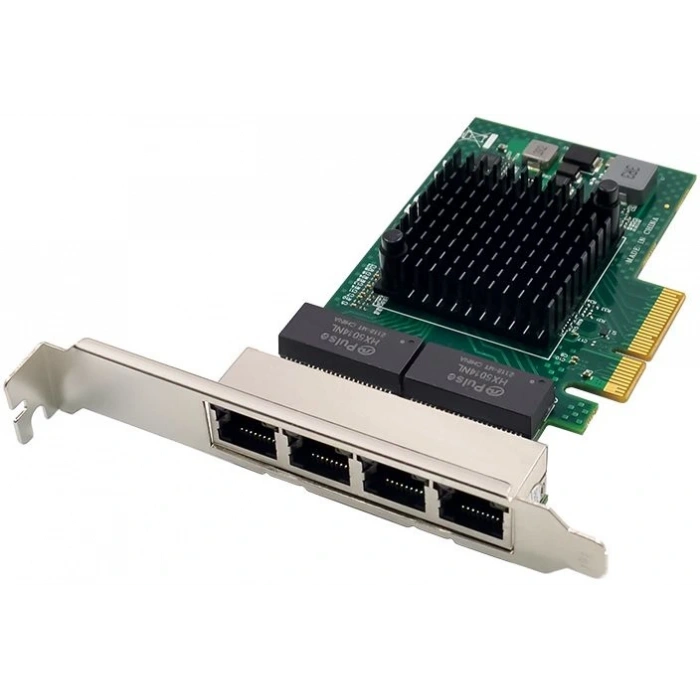 Broadcom BCM5719 4-Port PCIe x4 1GbE RJ45 Ethernet Kartı | StorNET marka