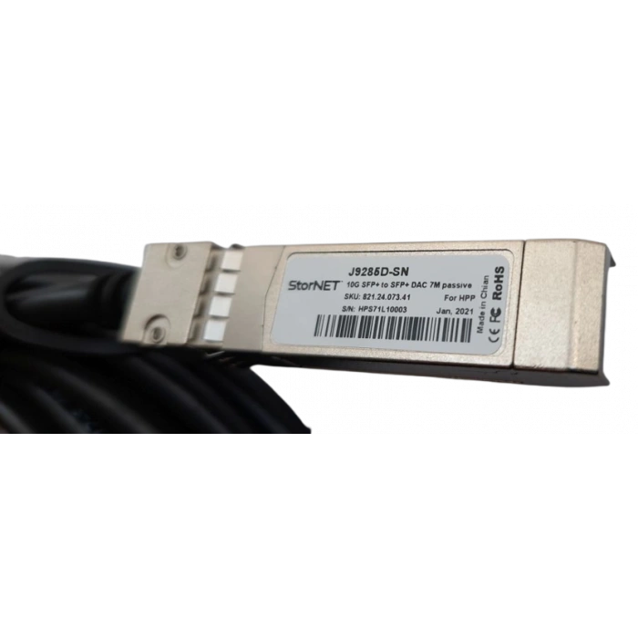 Aruba code DAC Kablo 10GbE SFP+ 7 Metre