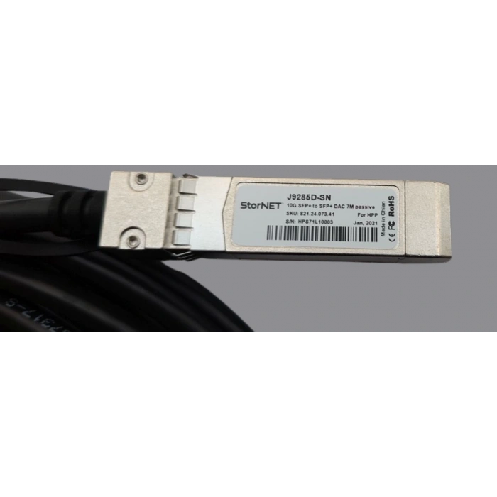 Aruba code DAC Kablo 10GbE SFP+ 7 Metre