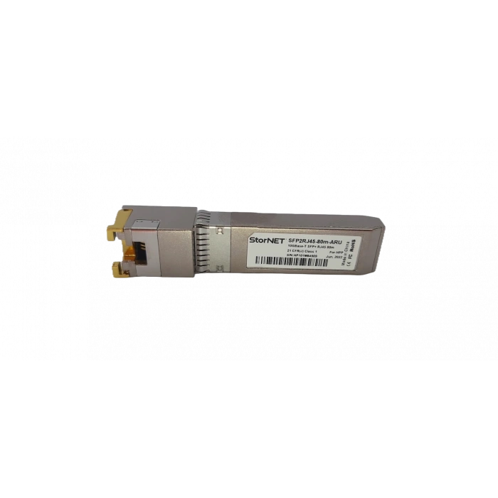 Aruba uyumlu 10GBase-T SFP+ Transceiver 80 metre SFP+ to RJ45