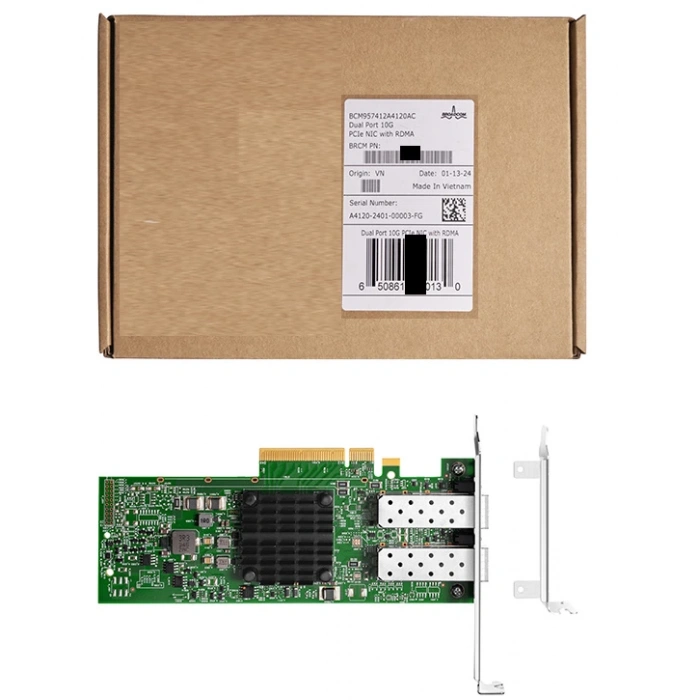 Broadcom BCM957412A4120AC Ethernet Kart 10G Dual-Port