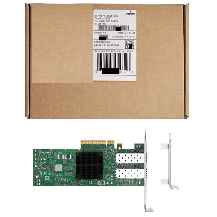 Broadcom BCM957414A Fiber Ethernet 25GbE 2-port