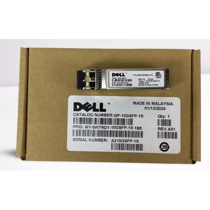 Dell Force10 GP-10GSFP-1S 10GBase-SR 850nm SFP+ Transceiver