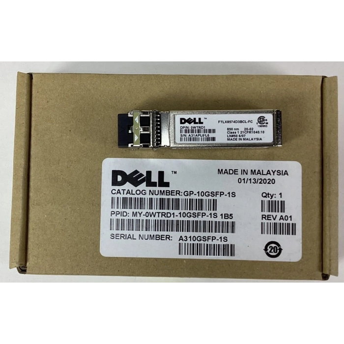 Dell Force10 GP-10GSFP-1S 10GBase-SR 850nm SFP+ Transceiver