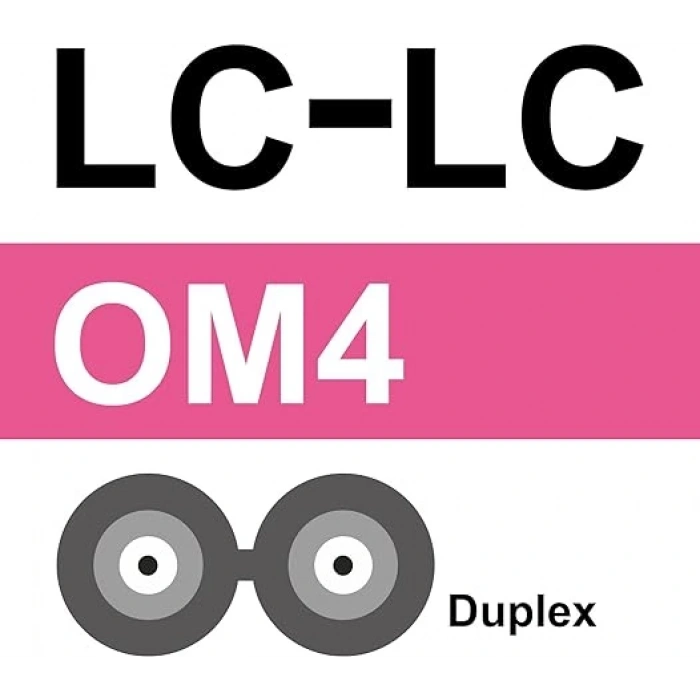 Fiber Patch Kablo OM4 MM LC - 10 metre