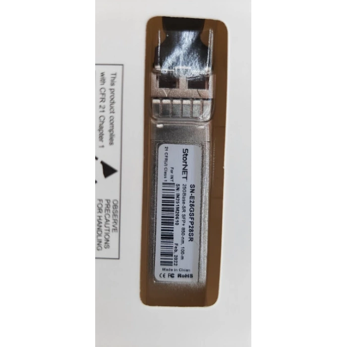 INTEL uyumlu 25GBASE-SR SFP28 850nm 100m DOM LC MMF Optical Transceiver Modül