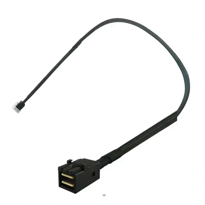 Mini SAS HD SFF-8643 to SFF-8643 12Gb/s SAS/SATA Backplane Kablosu (80cm)