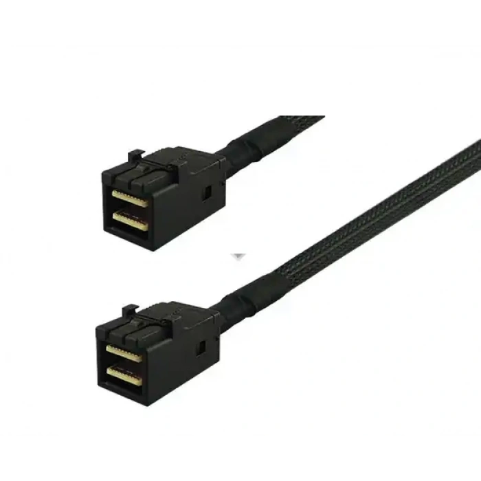 Mini SAS HD SFF-8643 to SFF-8643 12Gb/s SAS/SATA Backplane Kablosu (80cm)