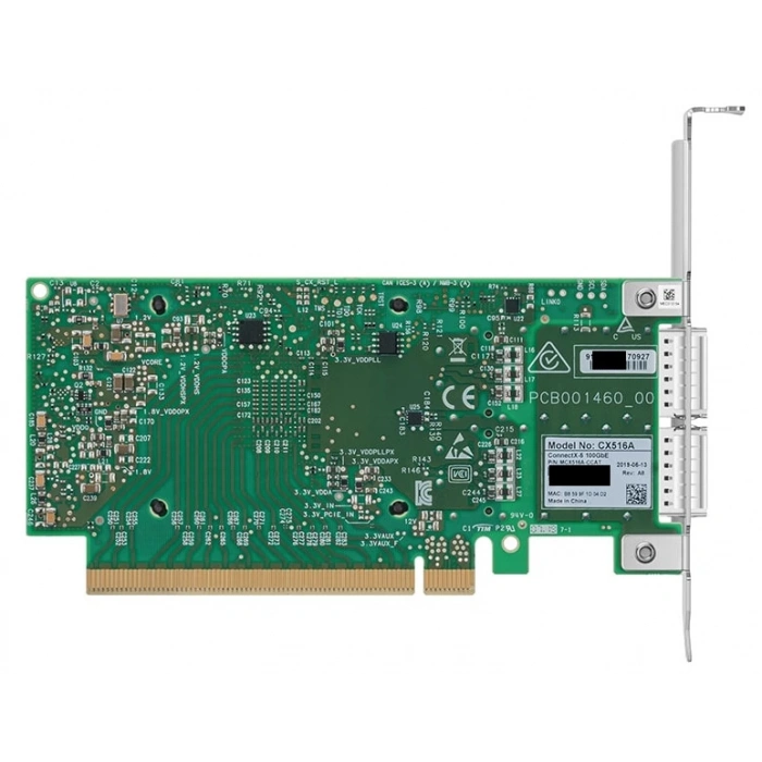 NVIDIA Mellanox MCX516A-CCAT ConnectX-5 Ethernet Kart 100GbE Dual-Port