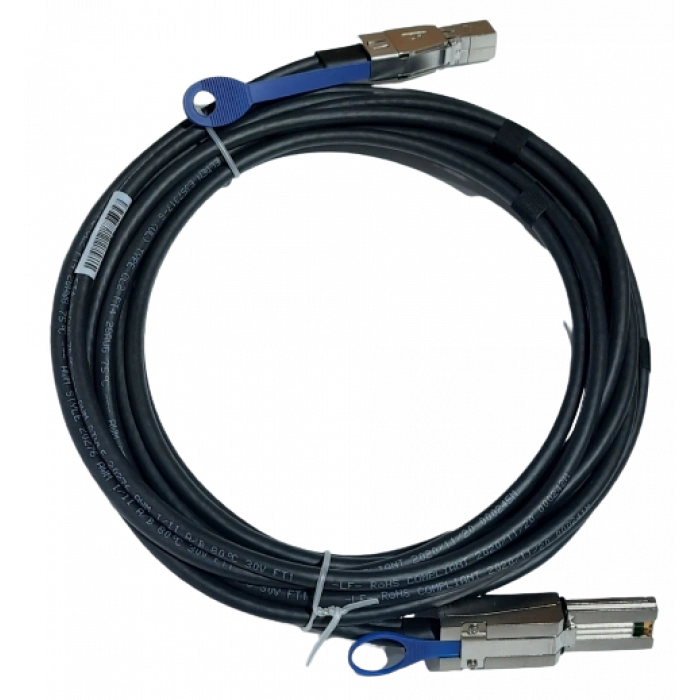 SFF-8644 to SFF-8088 - 3 Metre HD Mini SAS Kablo