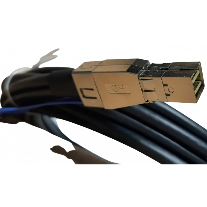 SFF-8644 to SFF-8088 - 3 Metre HD Mini SAS Kablo