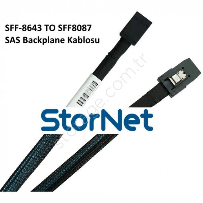 SFF8087 to SFF8643 SAS BackPlane Kablosu 1 Metre