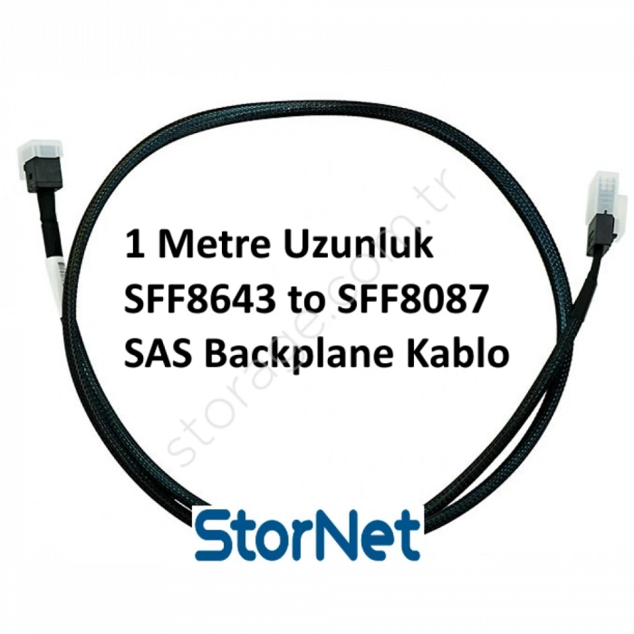 SFF8087 to SFF8643 SAS BackPlane Kablosu 1 Metre