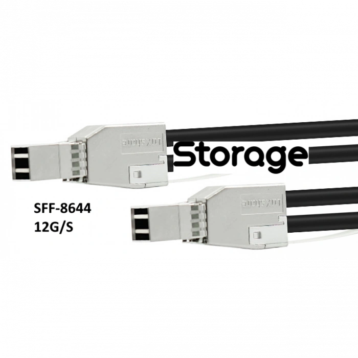 SFF8644-SFF8644 SAS Mini HD Kablo 3 Metre