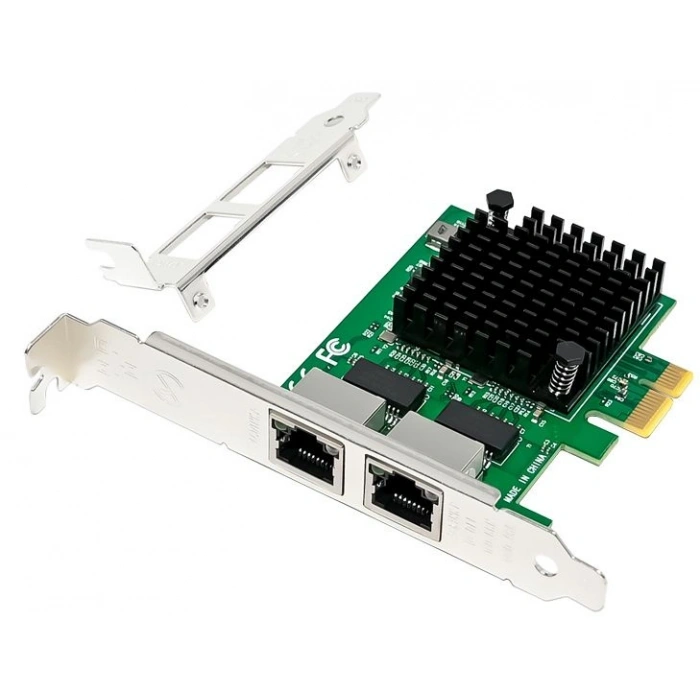 StorNET STN7470 PCIe x4 I226-T2 Dual 2.5G Ethernet Kartı Ağ Adaptörü