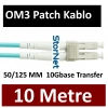 10 Metre OM3 MM Fiber Patch Kablo