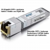 10Gbase-T SFP+ to RJ45 Transceiver Modül Cat6a/7 30m