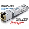 Aruba uyumlu 10GBase-T SFP+ Transceiver 80 metre SFP+ to RJ45