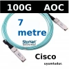 Cisco QSFP-100G-AOC uyumlu 100G QSFP28 Kablo
