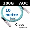 Cisco QSFP-100G-AOC uyumlu 100G QSFP28 Kablo