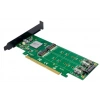 NVMe Kart PCIe 3.0 x16 x8 ASM2824 Quad- M.2 M 2280