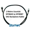 SFF8087 to SFF8643 SAS BackPlane Kablosu 1 Metre