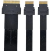 Ultraport Slimline SAS 4.0 SFF-8654 8i 74pin Dual SFF-8654 4i 38Pin Kablo 40cm