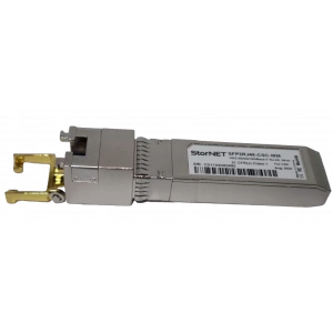 10G/5G/2.5G/1G RJ45 Cat6A 30 Metre RJ45 to SFP Adaptör