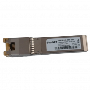 10Gbase-T SFP+ to RJ45 Transceiver Modül Cat6a/7 30m