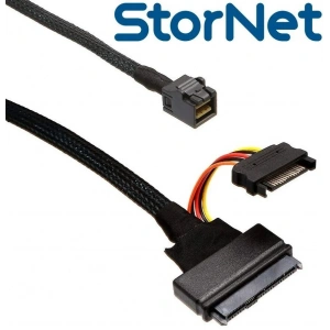 SFF-8643 NVMe Mini SAS - SFF8639 U.2 SSD Kablosu