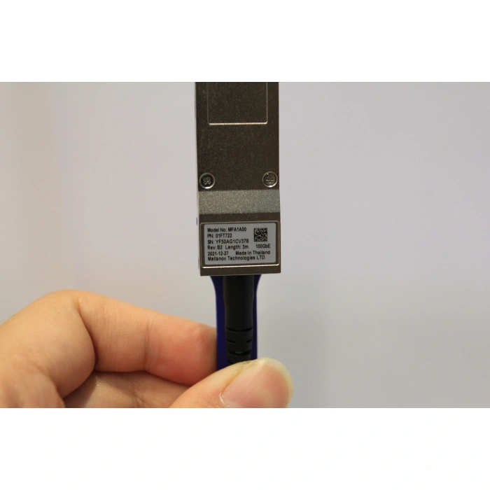 NVIDIA Mellanox uyumlu AOC Kablo InfiniBand 100Gb QSFP