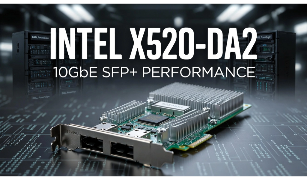 Intel X520-DA2 Dual Port 10GbE SFP+ Ethernet| Dell & Intel