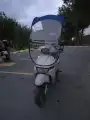 Yanları Açık Kumaş Tente (Camsız)