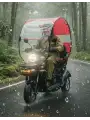 Yanları Açık Kumaş Tente (Camsız)