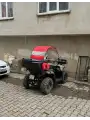 Yanları Açık Kumaş Tente (Camsız)